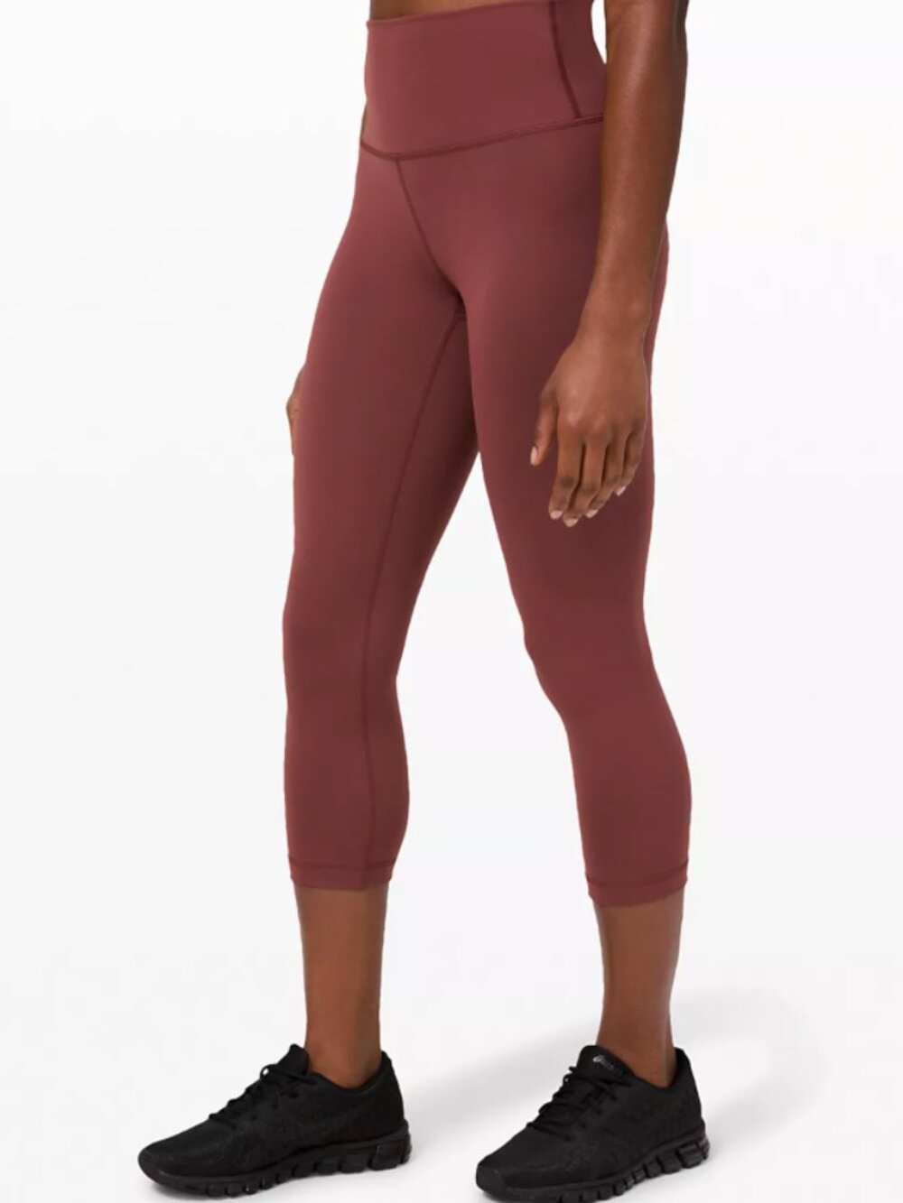 Lululemon Wunder Train High-Rise Crop 21" in Savannah - Size 6